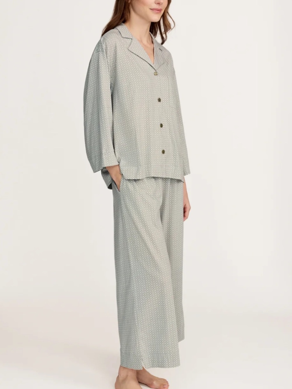 NWT Petite Plume Lightweight Pajama Set - Picture 9 of 10